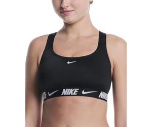 Nike Nike Swim Logo Tape Racerback Bikini Top Black Swim Trunks Bébé Fille
