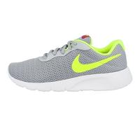 Nike Nike Tanjun (GS), Chaussures d'Athlétisme garçon, Multicolore (Wolf Grey/Volt/Rush Pink 000), 35.5 EU