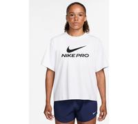 Nike Nike White Pro Dri-FIT Loose Short-Sleeve Top