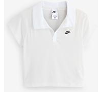 Nike Nike White Womens Sportswear Retro Polo Shirt White Large (EU 44-46)