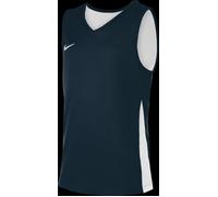 Maillot de basket reversible Nike Team Bleu Marine & Blanc Enfant - NT0204-451 - Taille L (12/13 ans)