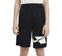 Nike NK Dry HBR Short Garçon, Noir/Blanc, L