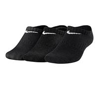 Nike Nk Ltwt Ns 3pr-value, Chaussettes U NK LTWT NS 3PR-VALUE Mixte Adulte, Noir, 42-46 (Taille fabricant: L)