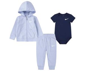 Nike Nkn 3pc Bodysuit Pant Set Shirt Bébé Fille