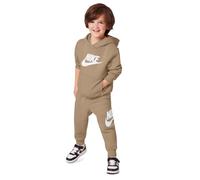 Nike Ensemble Club Fleece NKN 2 pièces manches longues Beige 6-7 ans