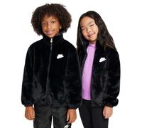Nike NKN FAUX FUR JACKET, 023 - BLACK, 5-6 ans