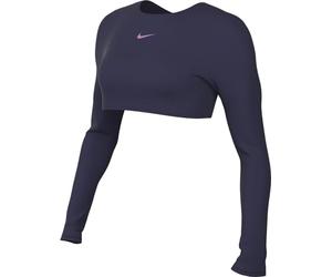 Nike NP Dri-Fit Crop Sweatshirt Purple Ink/Purple Cosmos/Rush S