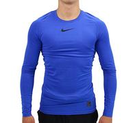 Nike NP Top Longsleeve Comp T-Shirt Homme Game Royal/Black FR: 2XL (Taille Fabricant: XXL)