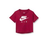 Nike NS T-Shirt Air Crop Mixte Enfant, Team Red/White, FR : L (Taille Fabricant : L)