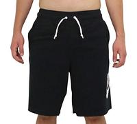 Nike NSHE Short FT Alumni, Homme, Noir/Blanc, XL
