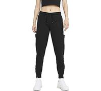 Nike NSW AIR Pant FLC Femme, Noir/Blanc, L