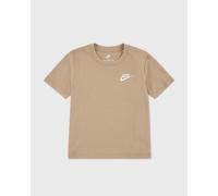 Nike NSW EMBROID FUTURA TEE Tees beige taille: 2-3