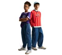 Nike NSW Enfant - Pantalons, Bleu - Taille 158 - 170 CM - Coton sergé Blue 158 - 170 CM