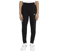 Nike NSW FLC Swoosh Pant Garçon, Noir/Blanc, XL