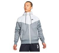 Nike NSW HE WR HD WVN JKT Homme,Gris (Smoke Grey/White/Smoke Grey/Bl), L