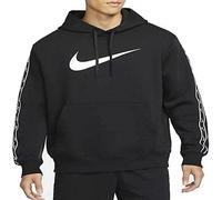 Nike NSW Repeat Pantalon, Noir/Blanc, XXL Homme