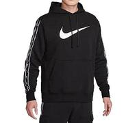 Nike NSW Repeat SFlc Po Hood BB Black/Black/White XL