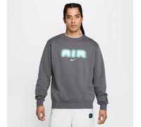 Nike Nsw Sw Air Crew Flc Bb Gris fer S Male