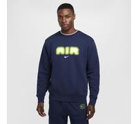 Nike Nsw Sw Air Crew Flc Bb Marine/Volt XL Male