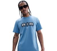 Nike Sportswear T-Shirt 'AIR' bleu clair / blanc, Taille L