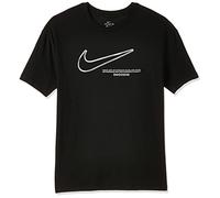 Nike NSW Tee Boy Swoosh Femme, Noir, L