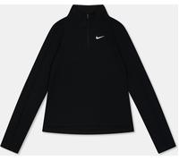 Nike Older Girls Dri-Fit Long Sleeve Half Zip Noir 13 (TG) Female