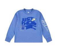 Nike Kids On The Move Long Sleeve T-shirt Bleu 3-4 Years Garçon