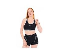 NIKE Soutien-gorge de sport noir / blanc, Taille XS