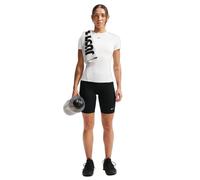 NIKE One Fitted Short-Sleeve T-Shirt pour Femme White/Black M