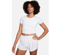Nike One Fitted Women's Dri-Fit Short-Sleeve Top Blanc 16 (XL) Female