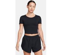 Nike One Fitted Women's Dri-Fit Short-Sleeve Top Noir 16 (XL) Female