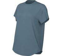 Nike One Relaxed Dri-Fit FN2814-006 Haut à Manches Courtes pour Femme Bleu fumé/Noir Taille M