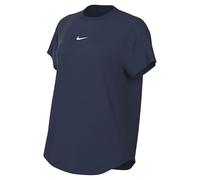 NIKE One Relaxed Haut À Manches Courtes Dri-Fit pour Femme, Midnight Navy/White, FN2814-411, 2XS