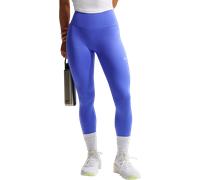 Nike One Seamless Front High Rise Leggings Leggings L Bleu