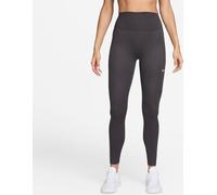 Nike One Seamless Front High-Waisted Leggings Womens Gris Orage 16 (XL) Female