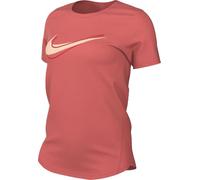 Nike One Swoosh Dri-Fit Magic Ember HJ2204-814 Haut de Course à Manches Courtes pour Femme Taille L
