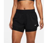 Nike Training 2-in-1 3" Shorts - Black, Black M