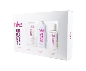 NIKE - Oriental Avenue, Parfum 75 ml + Crème Corps 75 ml + Gel de Bain 100 ml, Coffret Cadeau pour Femme, Pack Nike Oriental Avenue 3 pièces, Femme, Frais, Élégant et Urbain, Cologne Oriental