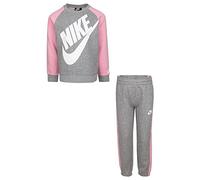 Nike Oversized Futura Crew Set pour enfant Dk Grey Heather 5/6 ans