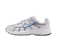 NIKE P-6000 Baskets blanches, argentées et bleues, Blanc, argenté, bleu, 40 EU