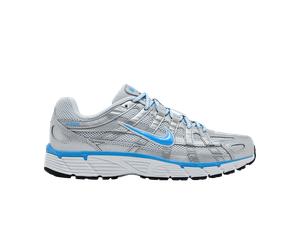 Nike P-6000 Metallic Platinum Pure Platinum Metallic Silver University Blue - 37.5