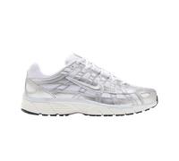 Nike P-6000 White Blue Tint Sail Metallic Silver (Women's) - 36.5