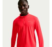 Nike Pacer Half-Zip Maillot de course Hommes - rouge clair, argent, Taille S
