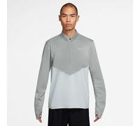 Nike - Dri-Fit Winterized Pacer Half-Zip - T-shirt de running - M - pure platinum / reflective silver