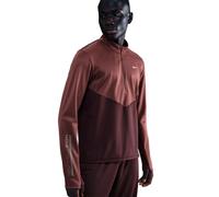 Nike Pacer Winterized Half-Zip Maillot de course Hommes - rouge foncé, bronze, Taille L