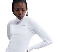 Nike Pacer Women's Long-Sleeve 1/2-Zip Running Top er Blanc/Argent 14 (L) Female