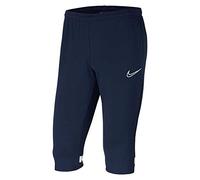 Nike Pantalon 3/4 pour homme, Gris Foncé/Blanc, XL
