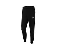 Nike Full Length Pant M NSW Club Jggr Ft, Black/Black/White, BV2679-010, 2XL