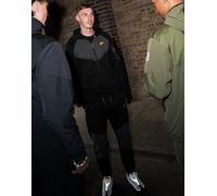 Pantalon de jogging en tissu Fleece Nike Tech pour homme Noir/Dark Smoke Grey/Metallic Gold XS