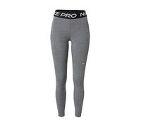 Nike Legging Femme NP 365 – taille mi-haute, empiècements en mesh – Gris chiné/Noir/Blanc – L EU